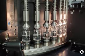 Image for Automated visual inspection of filled vials