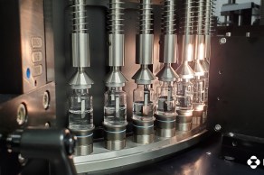 Image for Automated visual inspection of filled vials